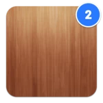 wood wallpapers android application logo